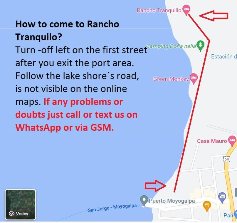 הוסטל מויוגאלפה Rancho Tranquillo מראה חיצוני תמונה